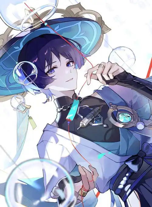 散兵:"很高兴见到你,大名鼎鼎的旅行者" |《原神》散兵壁纸合辑