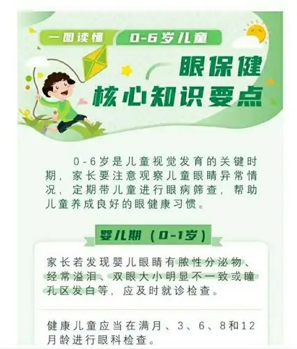 上海松江祥东幼儿园《0-6岁儿童眼保健核心知识》