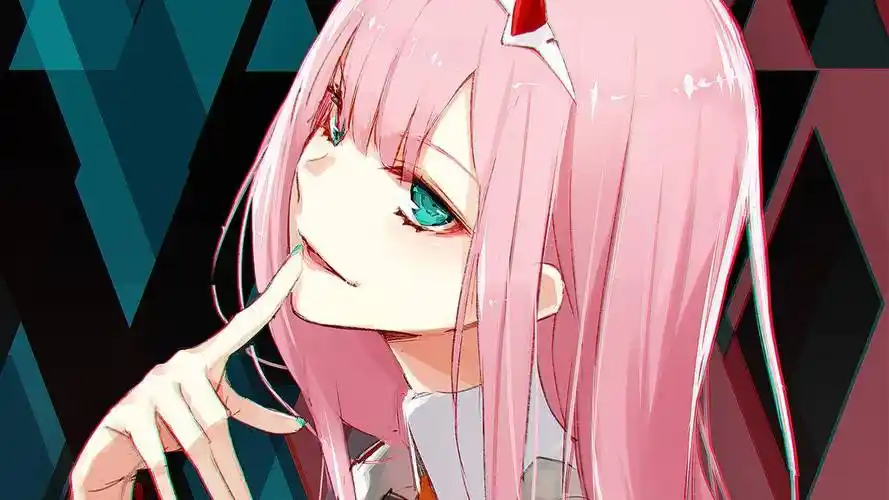 羽毛球蓝眼睛动画动画零二达林因弗兰克斯darlinginthefranxx