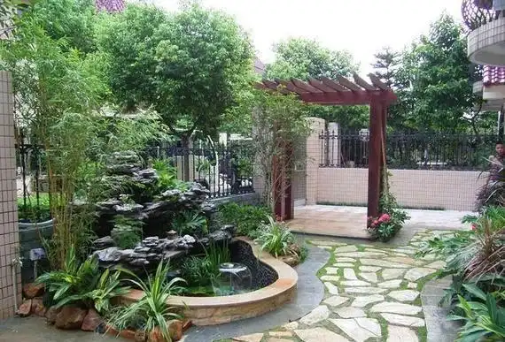 原创13个庭院"假山景观"设计,诠释意境之美,让院子锦上添花