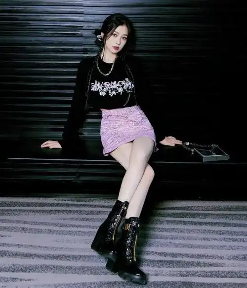 跟着小公主虞书欣学穿搭|裙子|短裙|蕾丝|阔腿裤_网易订阅