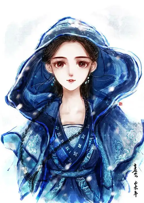 动漫女生风晴雪杨幂