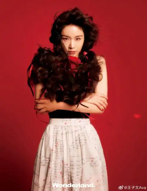 王子文浪漫大片##王子文红色梦境