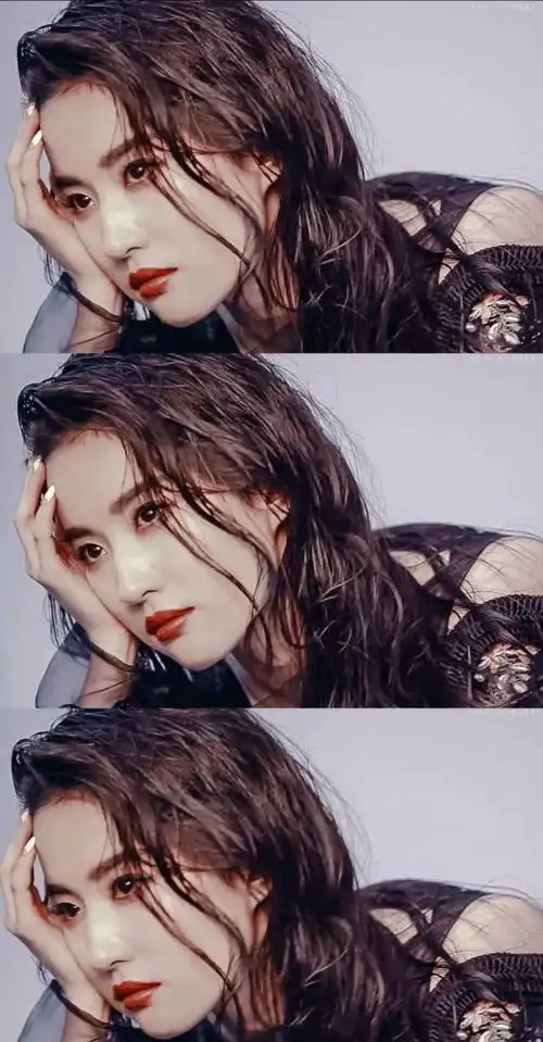 原创当女神刘亦菲化上浓妆时也可以这样妖娆动人