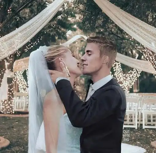 贾斯汀·比伯与海莉举行婚礼 现场邀请154名宾客