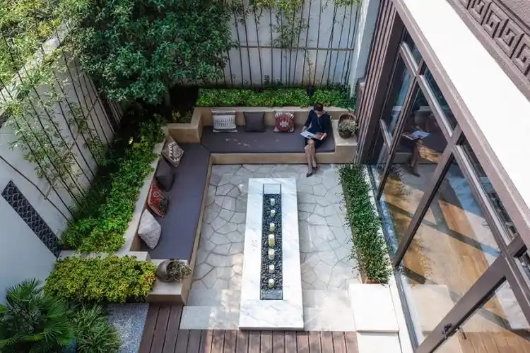 玩转庭院15个现代庭院花园设计案例赶紧回家建一个吧