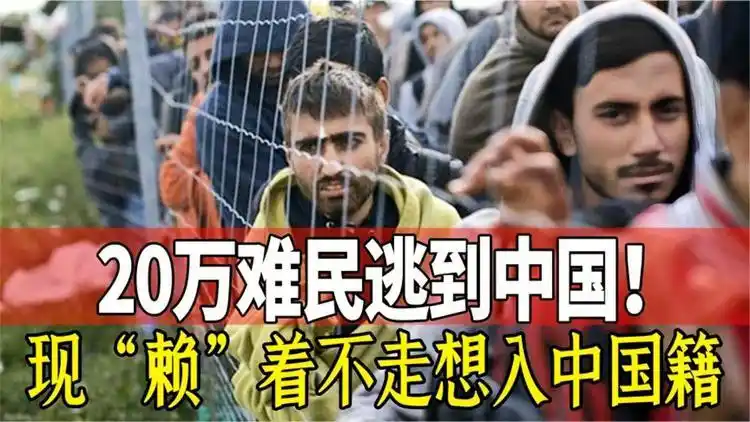 如今却赖着不走还想要加入中国国籍20万难民逃亡到中国