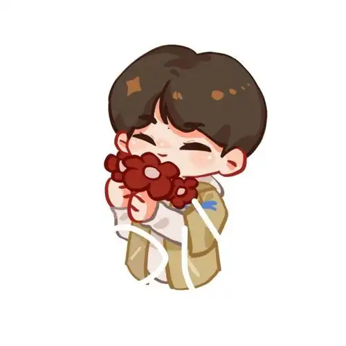 易烊千玺q版手绘头像