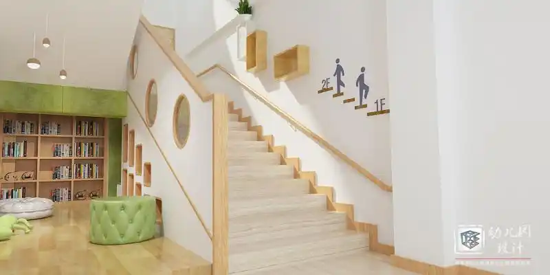 幼儿园设计干货:楼梯及扶手设计的注意事项