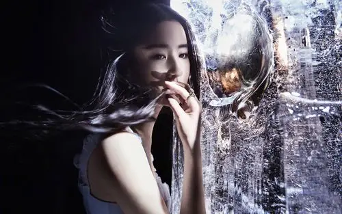 刘亦菲时尚古风高清桌面壁纸