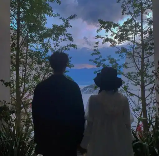 情侣头像/男生头像/女生头像/文艺/捧花/真人/ 和你相许一生,是我素色