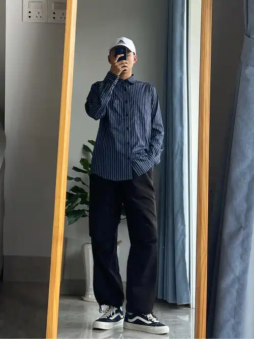 173cm60kg秋季男生穿搭休闲简约