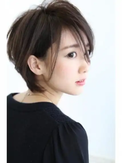 短碎发发型 女生_短发发型碎的 清爽女生 - 乐享生活 - 阿奇号