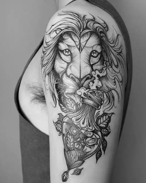 四川省成都市纹身店-黑素刺青的纹身作品集