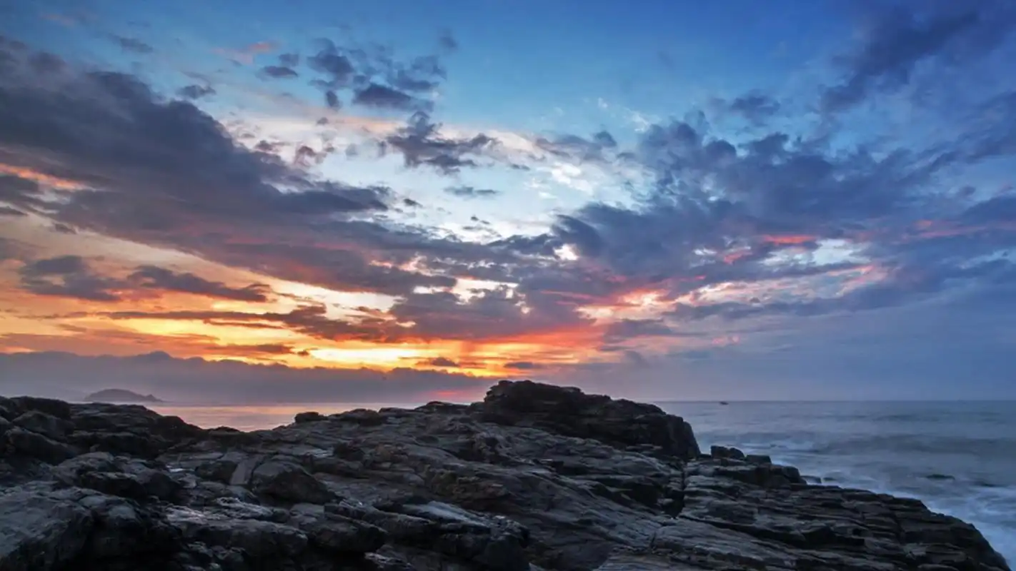 炫彩晚霞高清桌面壁纸图片
