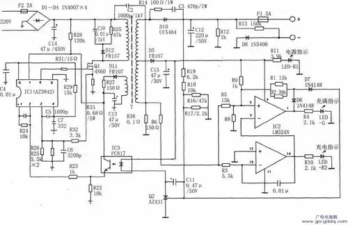 36v电动车充电器工作原理分析