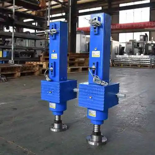 启泰机械5吨手动丝杠升降机5吨手动丝杠升降机应用