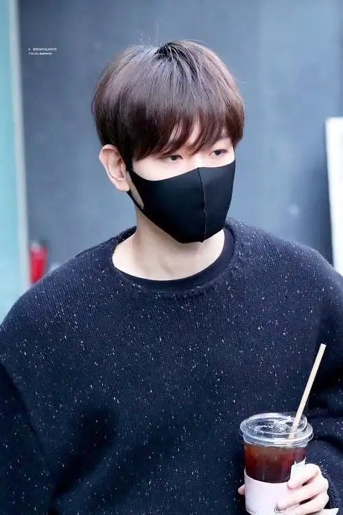 【图楼】边伯贤口罩素材02