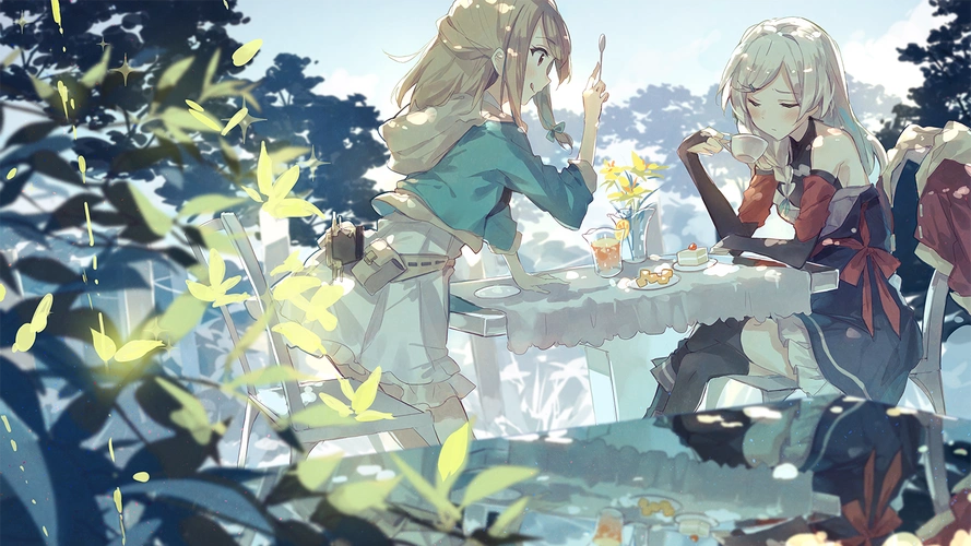 唯美动漫美少女同人高清宽屏壁纸