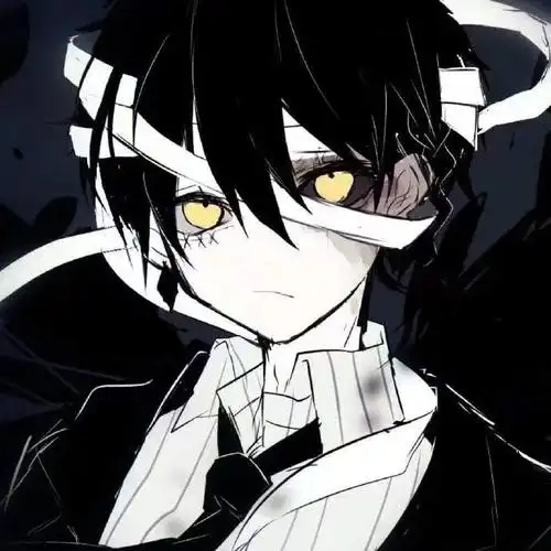 黑暗系男生动漫头像 帅气男生qq头像