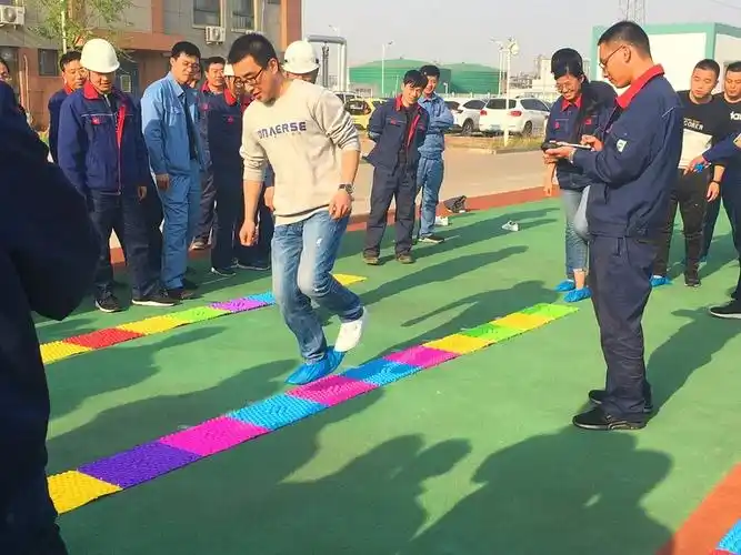 繁花四月,诺尔指压板接力赛让员工乐生活