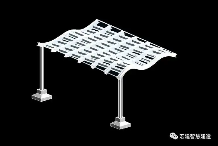 revit雨棚怎么画如何在revit创建异形玻璃雨棚