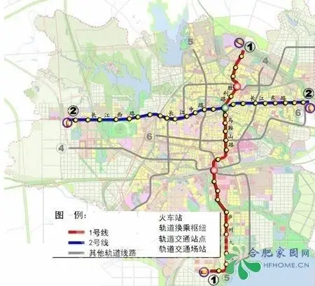 合肥地铁2号线月底开工沿线品质盘最低5100元㎡起