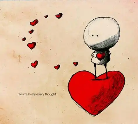 爱在身边漫画贴图有你我将过的很好