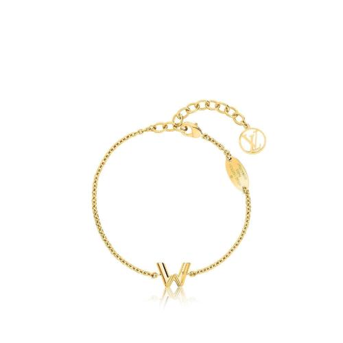 【包邮包税】 lv路易威登 21年秋冬 女士 手链 lv & me 字母w手链