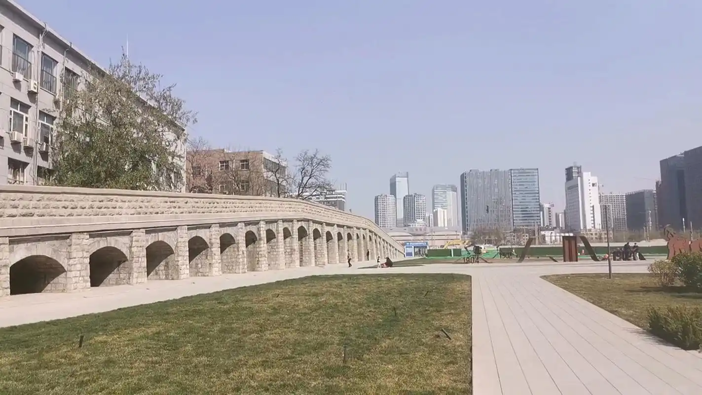 始于2022年下半年重新整修后的石家庄大石桥,年后几经拖延之后近日