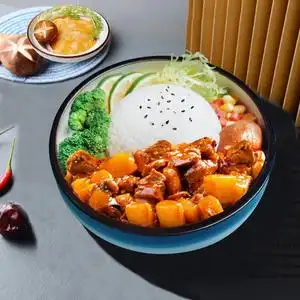 饭贝鲜土豆烧牛肉220g包邮快餐小碗菜盖饭速食料理包川味红烧拌饭