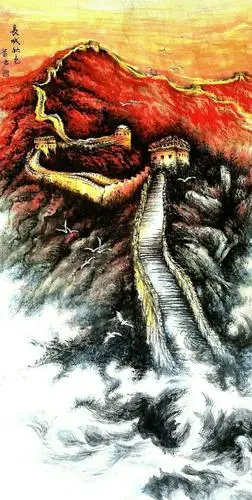 【二】中国书画院山西分院"笔墨丹青颂祖国"网络书画作品展览