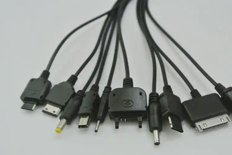 usb一拖十手机 充电线/器 多功能圆头充电线 10合1 直充数据线