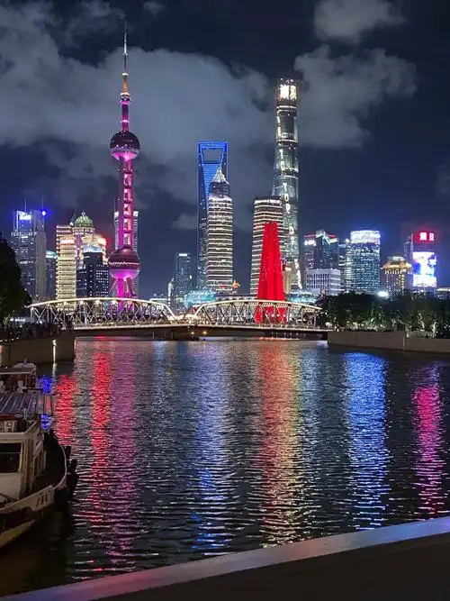 上海的风景图片夜晚,上海的风景图片_大山谷图库