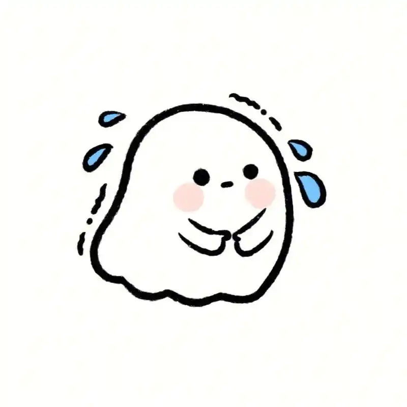 小幽灵头像#可爱头像  - 抖音