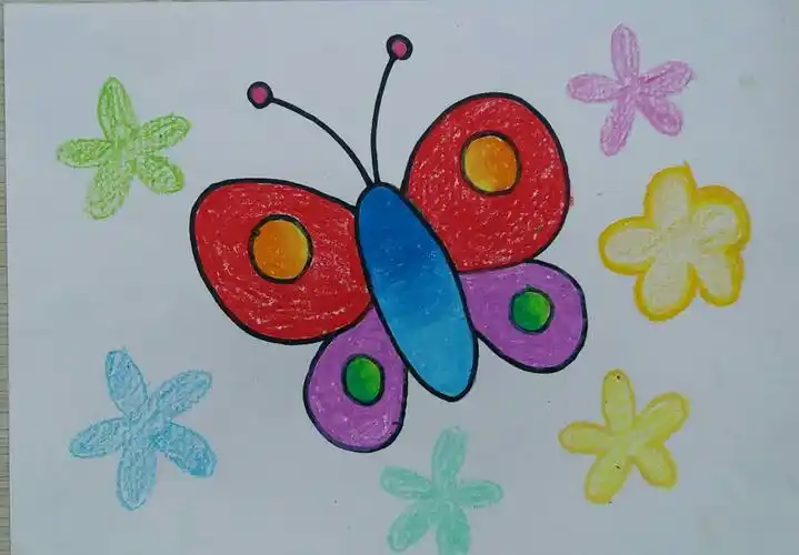 蓝天教育【佳艺美术】学生作品——儿童油画棒画