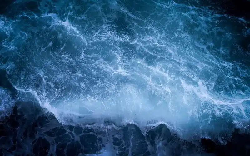 海浪,泡沫 壁纸