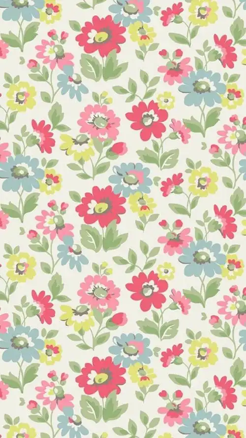碎花 壁纸 平铺 小清新