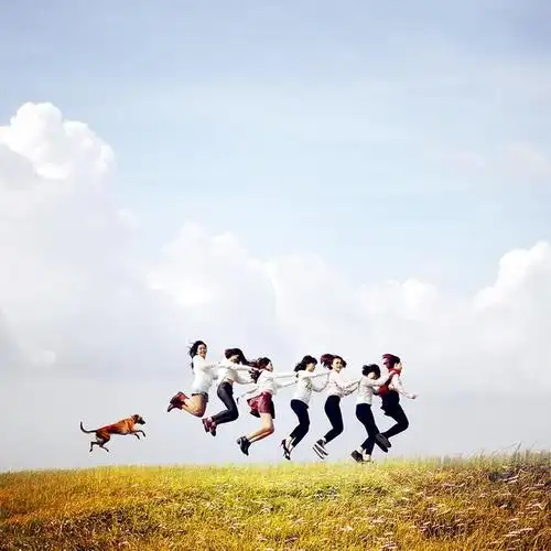 玩嗨创意合影5个案例为小伙伴们留住欢乐fotomen