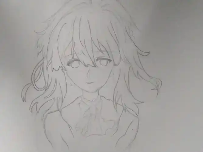 今天画的是薇尔莉特包过程