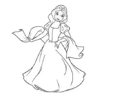 儿童简笔画,公主简笔画,动漫人物简笔画,简笔画人物,简笔画女孩,简笔