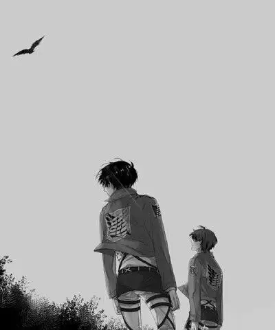 『进击的巨人』这背影真醉人,别问我从哪判定这不是背影杀手的(д)b