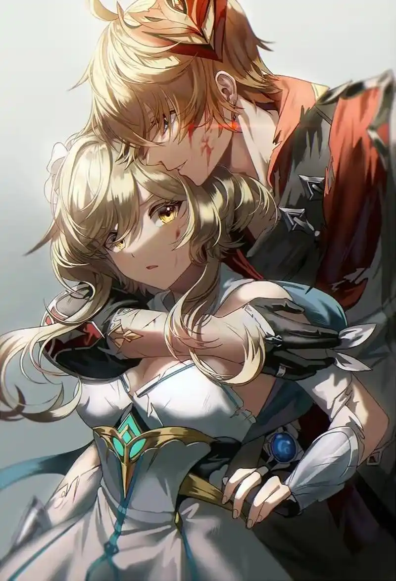 原神非官配cp图 韩国画师:silence girl(非常热衷于画cp图,切勿转载