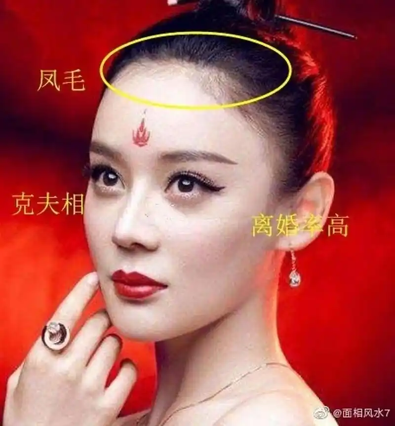 命中注定多离婚,感情不顺的人多有以下面相特征[二哈]  1,额头太高