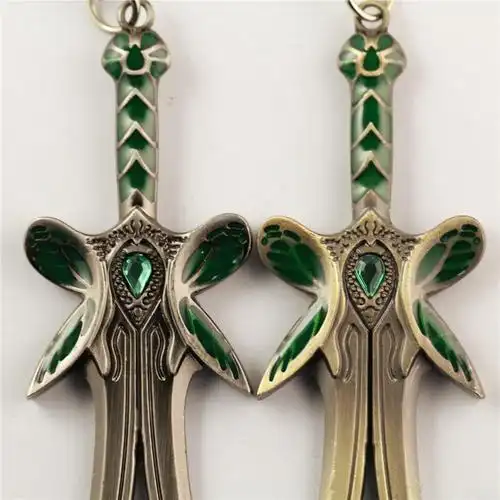 popular game dota2 the butterfly sword keychain