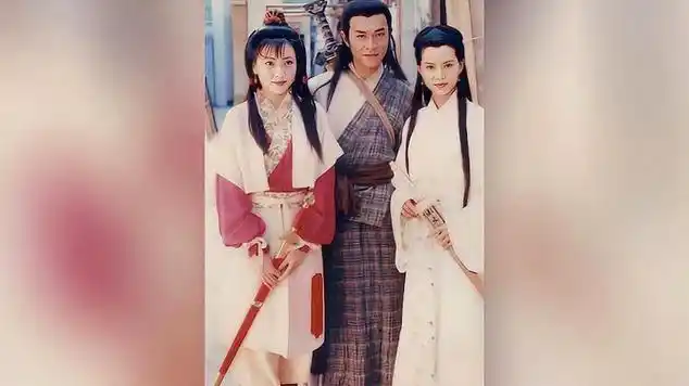 一组95版《神雕侠侣》珍贵幕后旧照,无比怀念这部经典港剧!