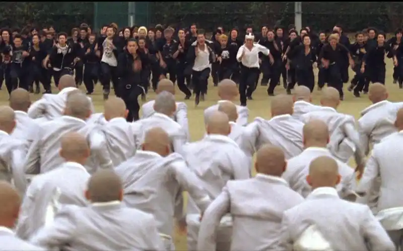 热血高校2铃兰大战凤仙全战斗剪辑