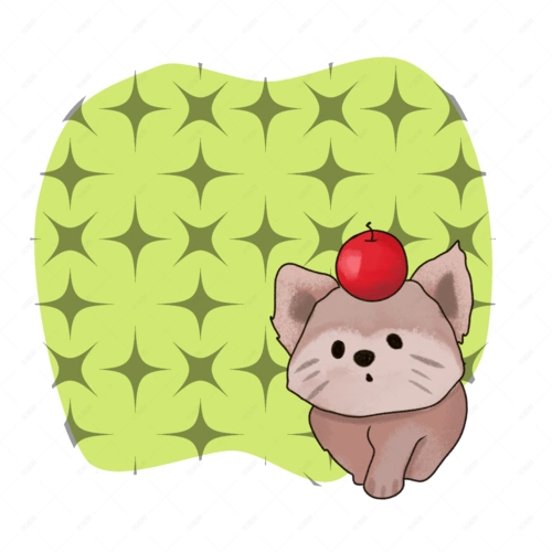 卡通可爱袋鼠矢量图