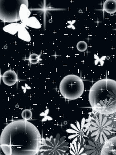 超漂亮蝴蝶动态闪图图片手机壁纸