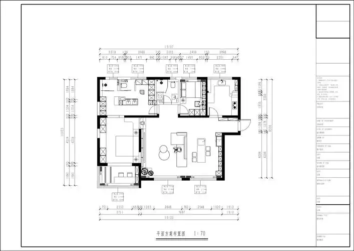 高速紫禁长安130平米三室两厅装修效果图意式风格案例